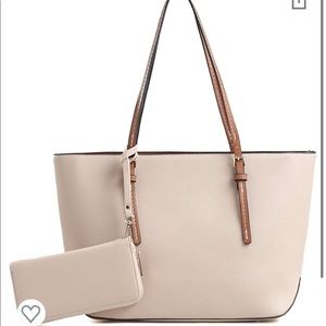 TOTE BAG & WALLET SET